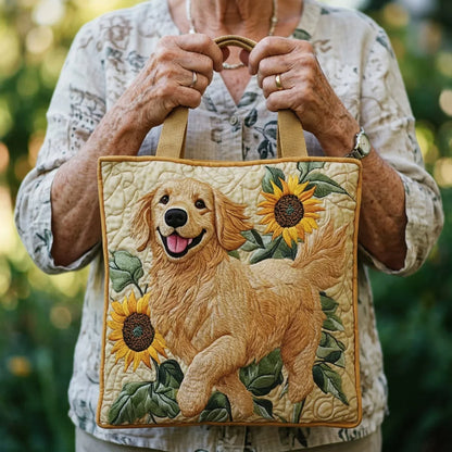 Geantă Artizanală – Golden Retriever