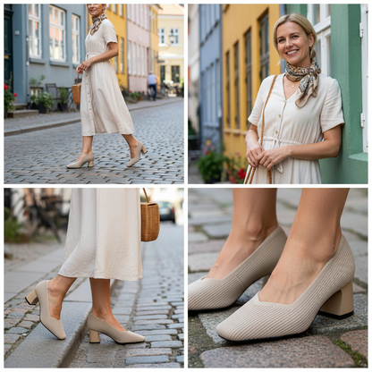 Anne Marie - Elegant hverdagssko med ortopædisk støtte