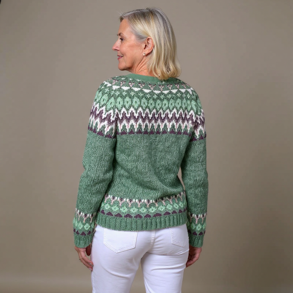Delilah | Elegant Icelandic Vintage Cardigan