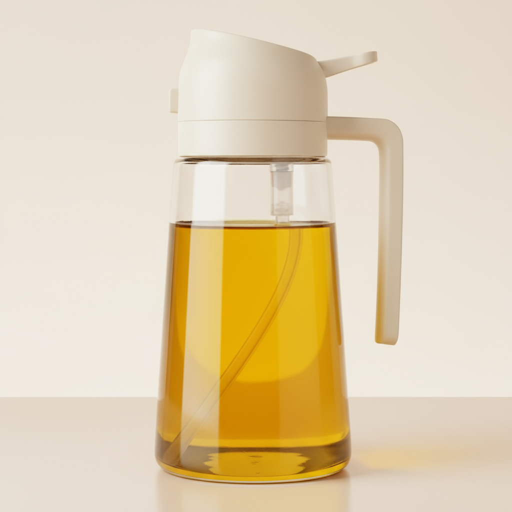 2-in-1 oil bottle Oil dispenser