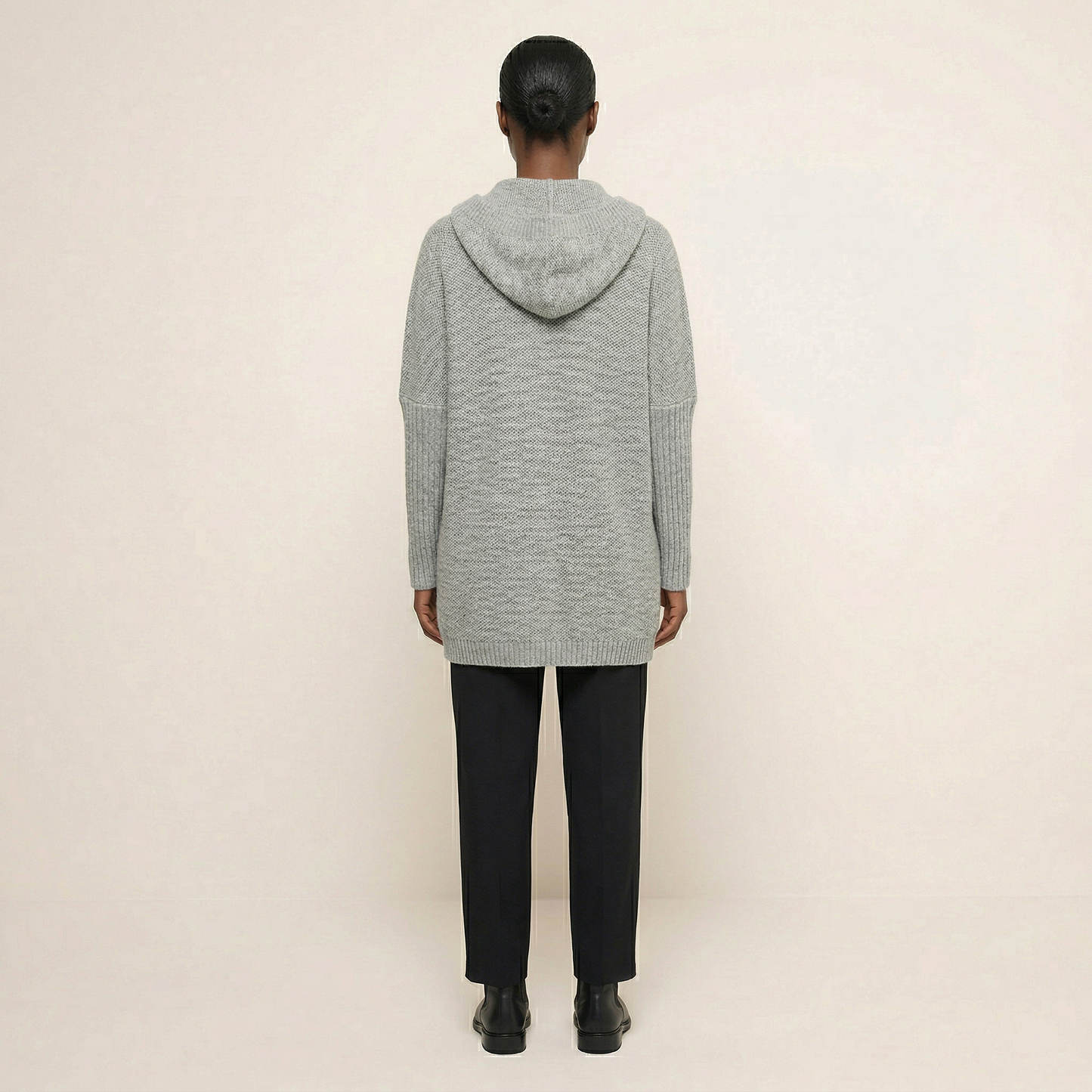 Women’s Long Button Front Knit Cardigan – Long Sleeve Sweater Coat