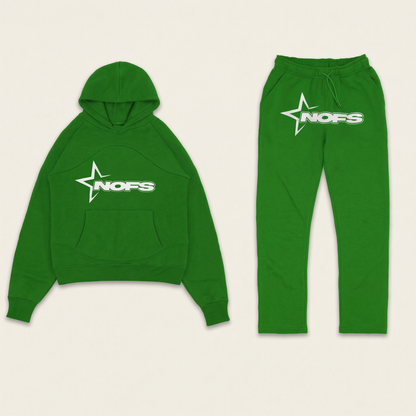Men’s 2-Piece Hoodie Tracksuit Set – Casual Pullover Sweatshirt & Jogger Pants Outfit