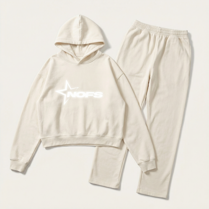 Men’s 2-Piece Hoodie Tracksuit Set – Casual Pullover Sweatshirt & Jogger Pants Outfit