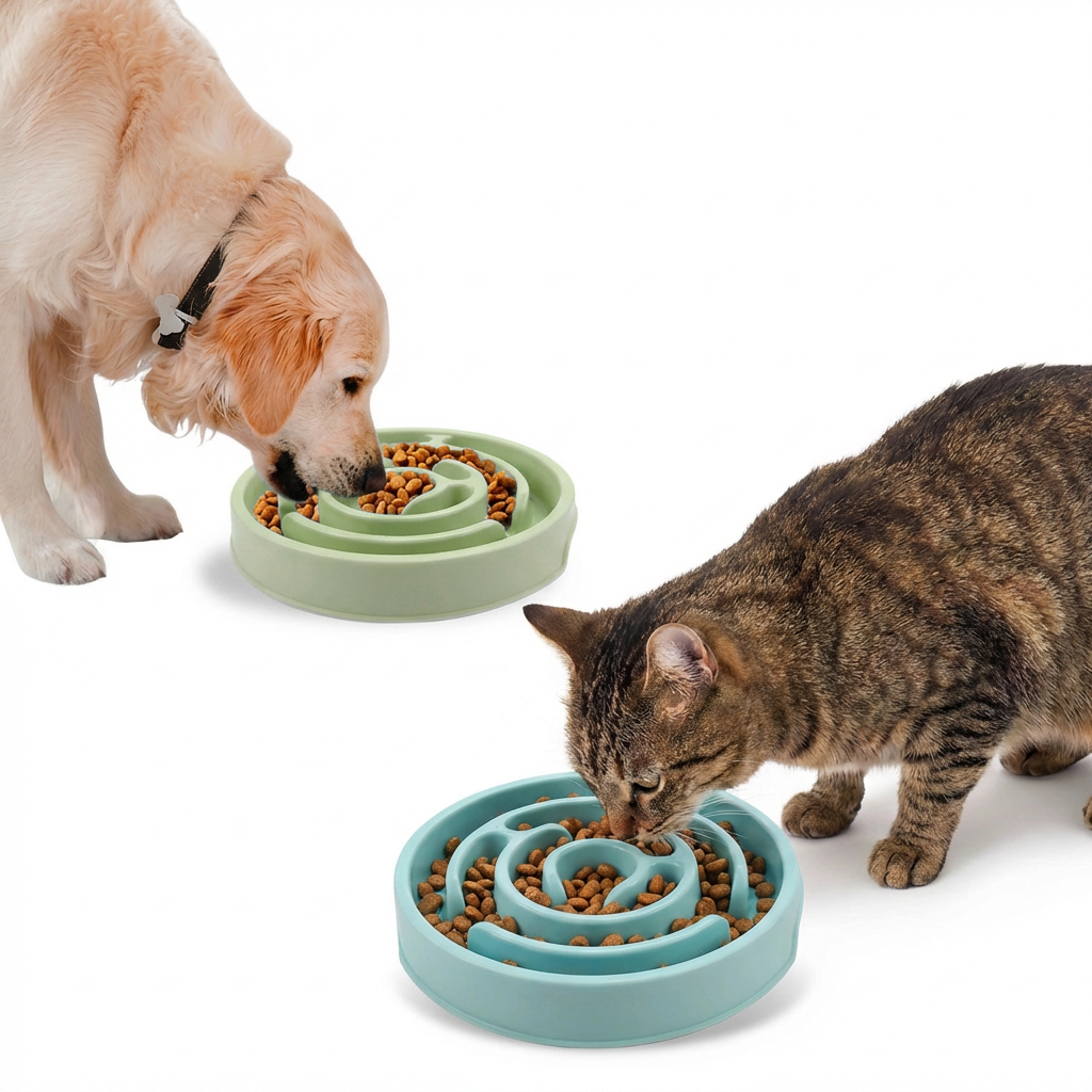 Slowfeed Eetbak Hond & Kat