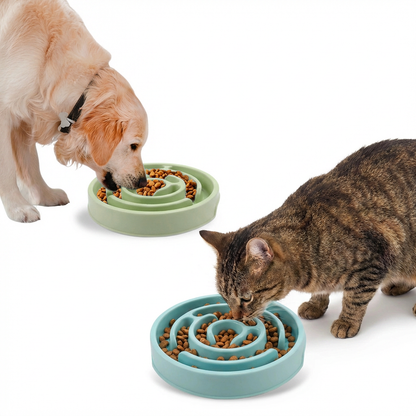 Slowfeed Eetbak Hond & Kat