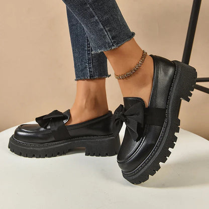 Batya - Eleganti Scarpe Antiscivolo Con Fiocco