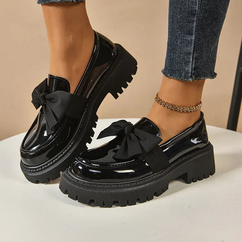 Batya - Eleganti Scarpe Antiscivolo Con Fiocco
