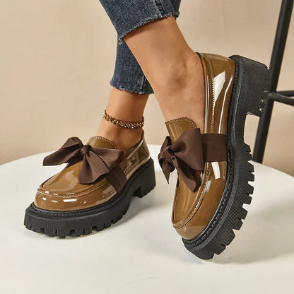 Batya - Eleganti Scarpe Antiscivolo Con Fiocco
