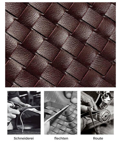 Geflochtene Mini-Tasche Damen – Kompakte Crossbody Bag mit Schulterriemen