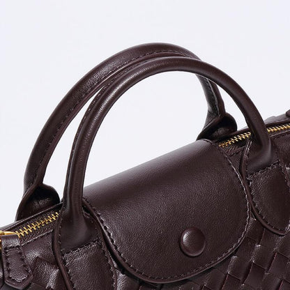 Geflochtene Mini-Tasche Damen – Kompakte Crossbody Bag mit Schulterriemen
