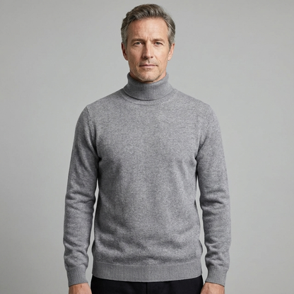 Aurel – Suéter de Cashmere con Cuello Alto