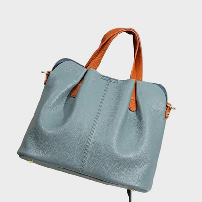 Velune Paris | Sacs à main en cuir véritable en cuir de vache de première couche grain litchi pour femmes