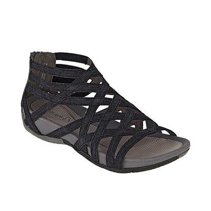 Gladiana™ Breathable Roman sandals with a round toe