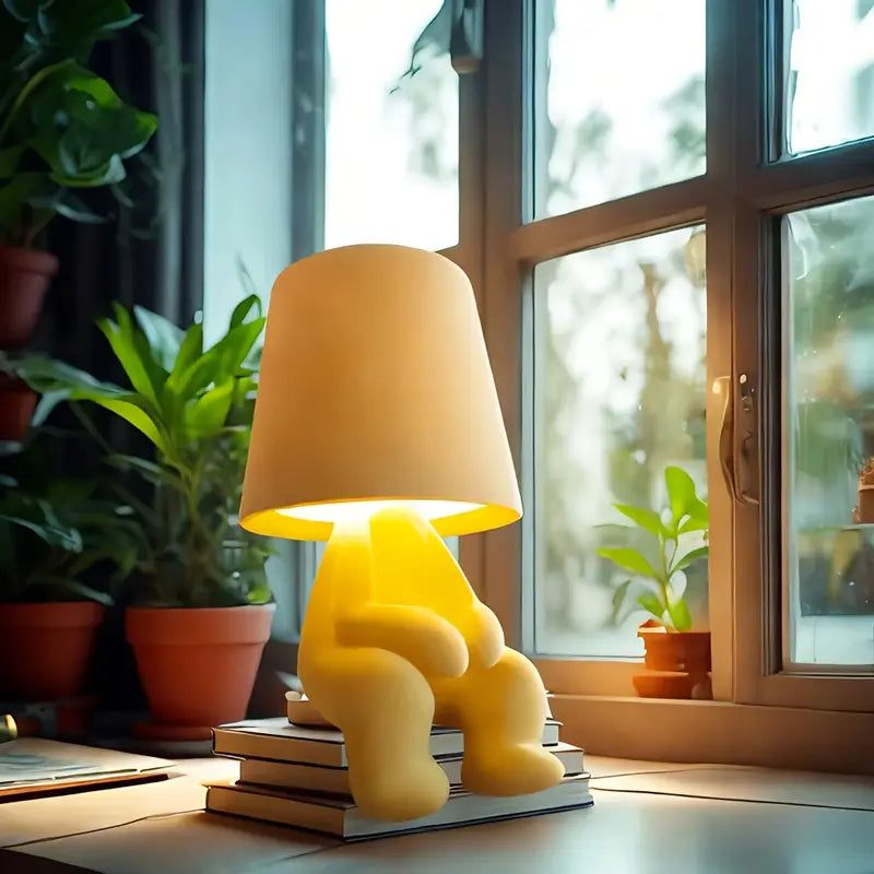 Tischlampe Kinderzimmer | Tischleuchte Modern | Nachtlampe | GlowFigur