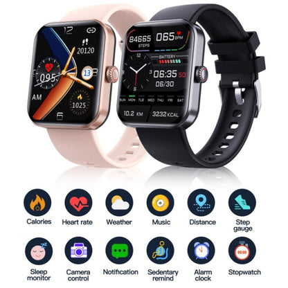 GlucoWatch - Blood Sugar Monitoring Smartwatch-Black-State of Style