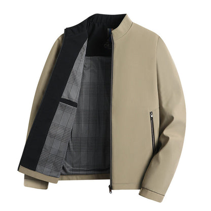 Gravero Graham Men’s Stand-Collar Jacket | Modern Casual Outerwear | Everyday Lightweight Style | jacket
