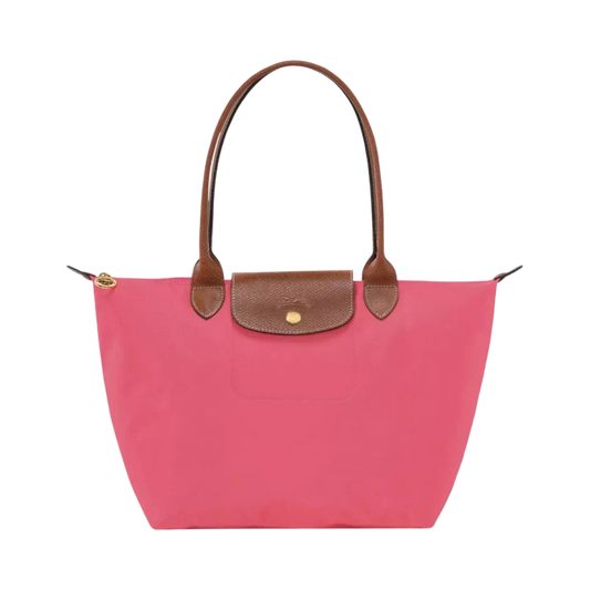 Große Nylon Shopper — Weinrot