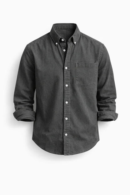 Heren elegant casual shirt