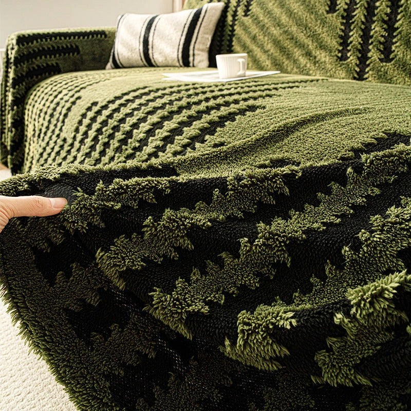 GripPlush™ Soft Grip Sofa Protector