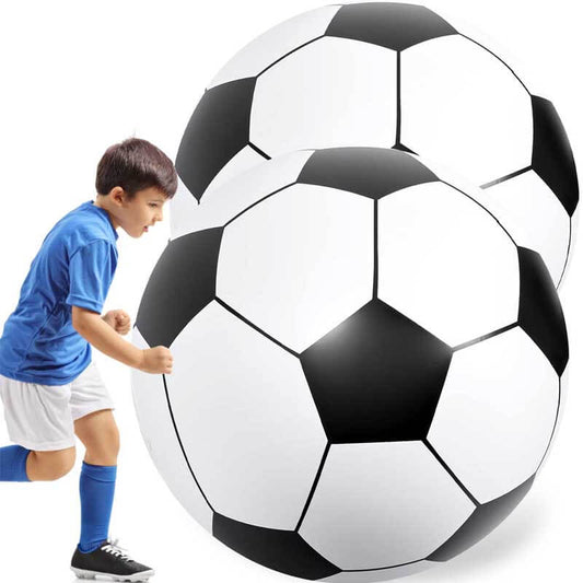 Grote Opblaasbare Voetbal - Reuzenbal Voor Kinderen - KidsKorner