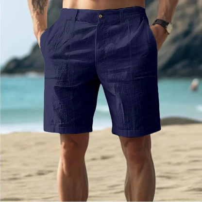 Günther | Herren Leinen Shorts Für Sommer