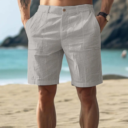 Günther | Herren Leinen Shorts Für Sommer