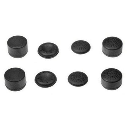 Gaming Thumb Stick Cap Heighten Key Button For Ps4 8Pcs Black