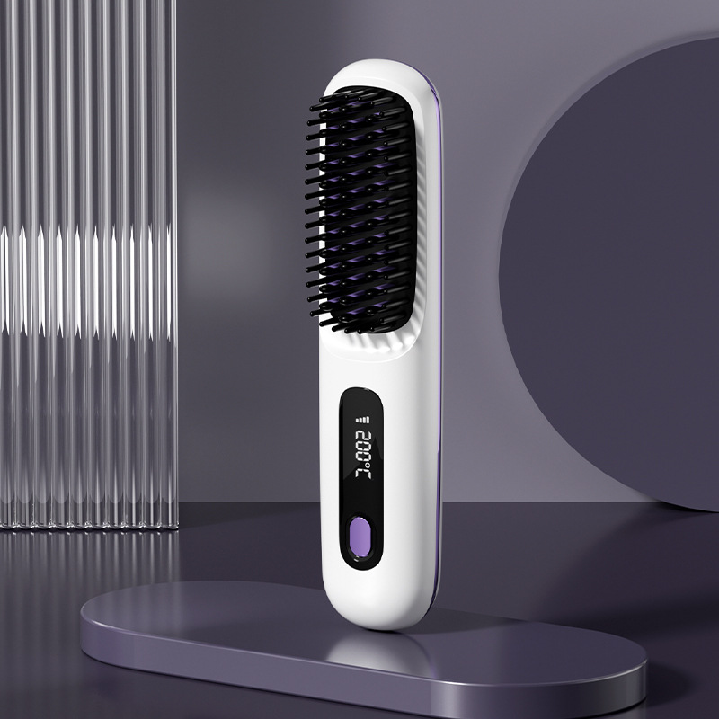 [NEW] Numoya Portable Straightener Brush - GoBrush PRO
