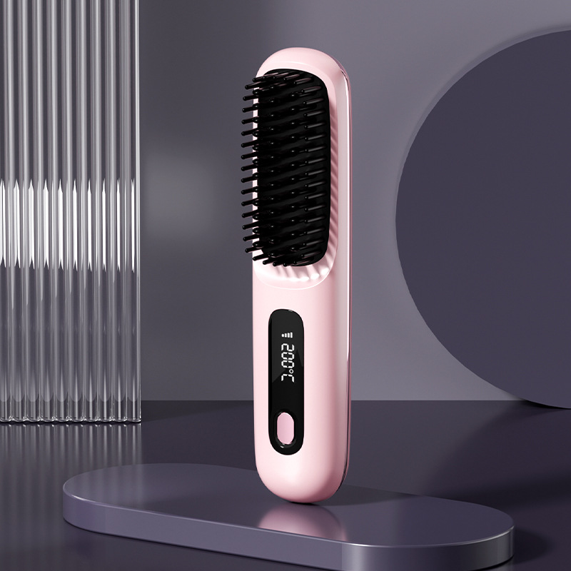 [NEW] Numoya Portable Straightener Brush - GoBrush PRO