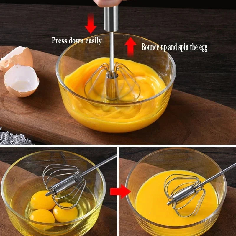Half-automatic Egg Whisk - TwistWhisk-Nora Luxe