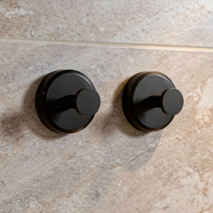Handtuchhaken ohne Bohren | Haken mit Saugnapf für Badezimmer | Haltrex