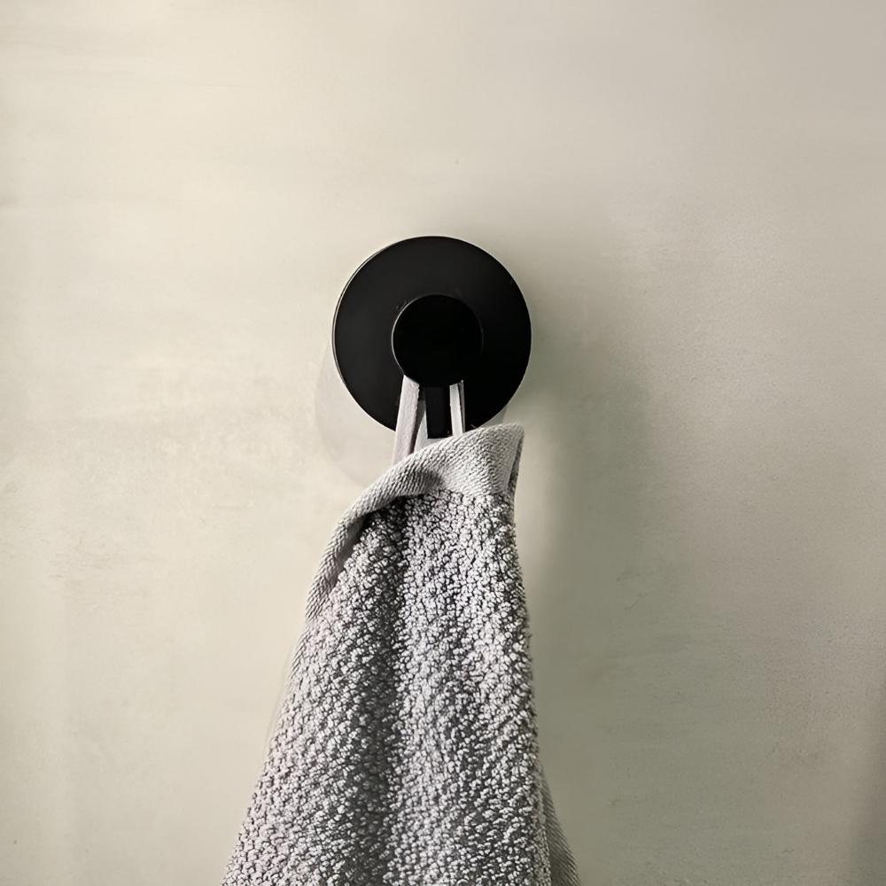 Handtuchhaken ohne Bohren | Haken mit Saugnapf für Badezimmer | Haltrex