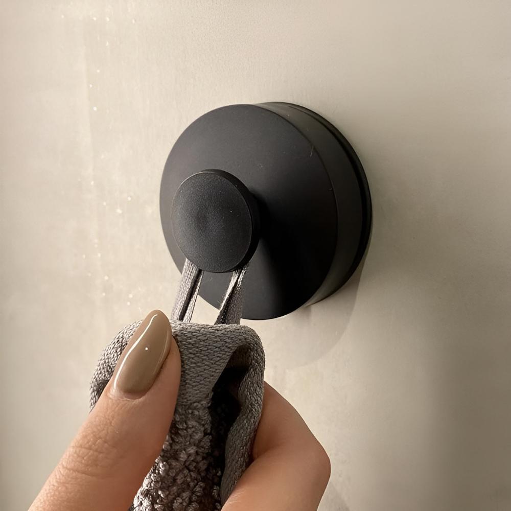 Handtuchhaken ohne Bohren | Haken mit Saugnapf für Badezimmer | Haltrex