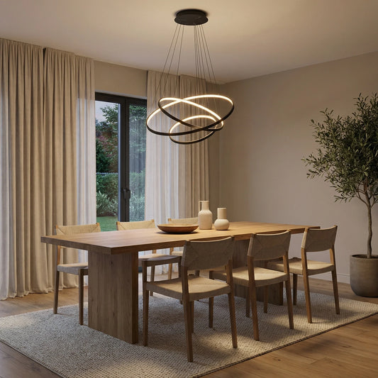 Hanglamp met drie ringen | Gnistor