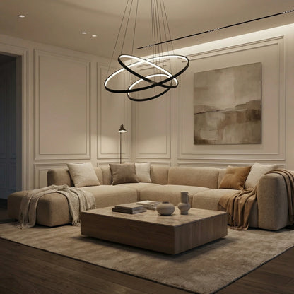 Hanglamp met drie ringen | Gnistor
