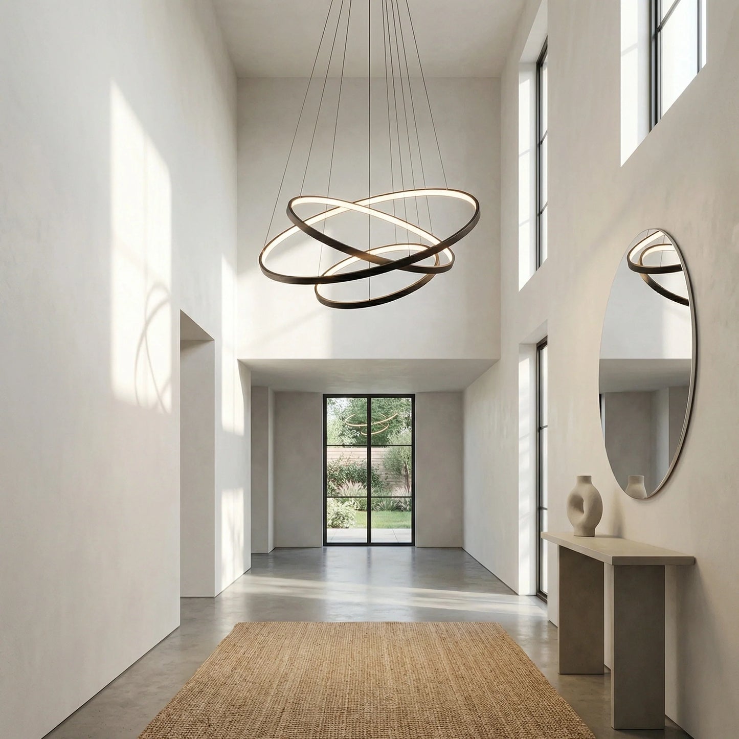 Hanglamp met drie ringen | Gnistor