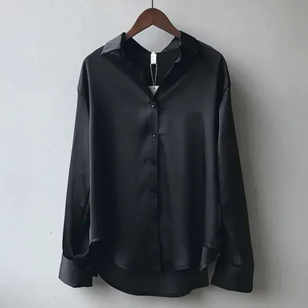 Hannelore | Damen Klassische Bluse Für Alltag