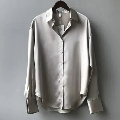 Hannelore | Damen Klassische Bluse Für Alltag