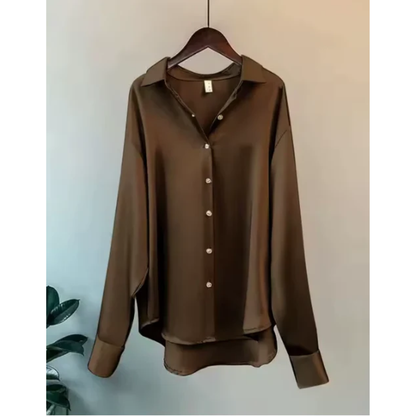 Hannelore | Damen Klassische Bluse Für Alltag