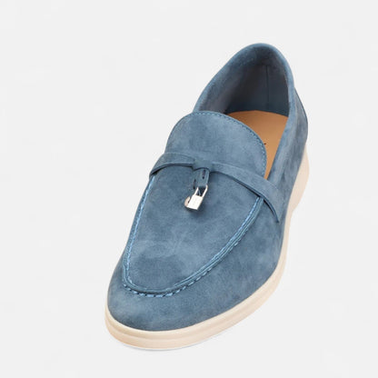Mocassins Homme en Suède Premium – Semelle Plate, Élégance Décontractée pour l’Hiver