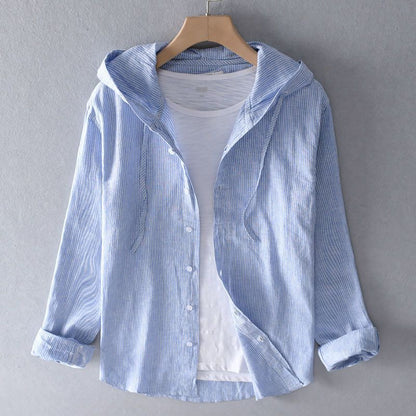 NOVA | LINEN HOODIE