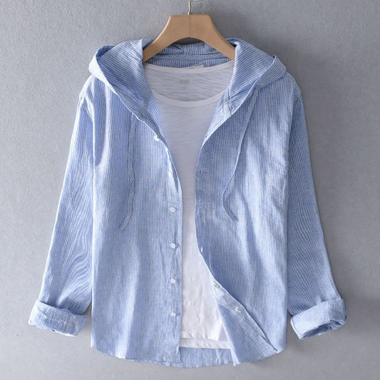 NOVA | LINEN HOODIE