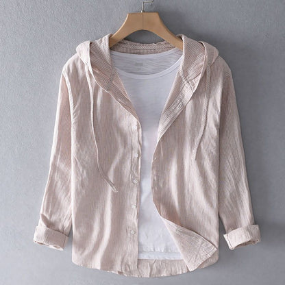 NOVA | LINEN HOODIE
