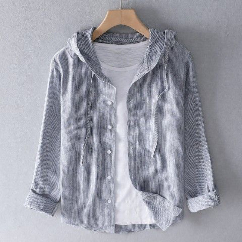 NOVA | LINEN HOODIE
