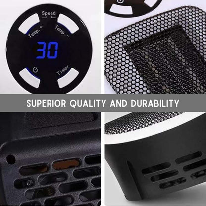 Compacte keramische elektrische heater voor snelle ruimteverwarming tot 32 m² | Restfield