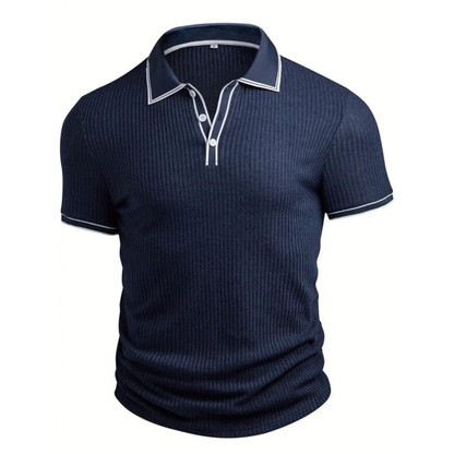 Heiko | Herren Poloshirt Mit Struktur Für Alltag