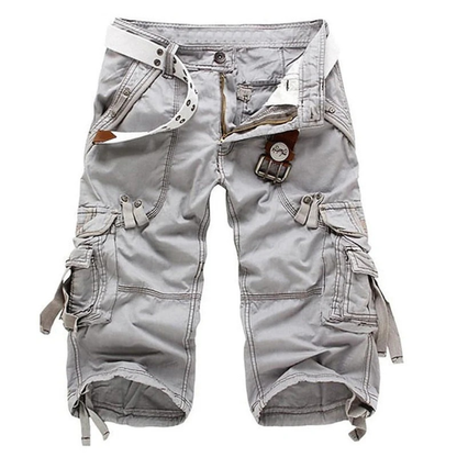 Hendrik | Herren Cargo Shorts Mit Gürtel Und Taschen Für Sommer