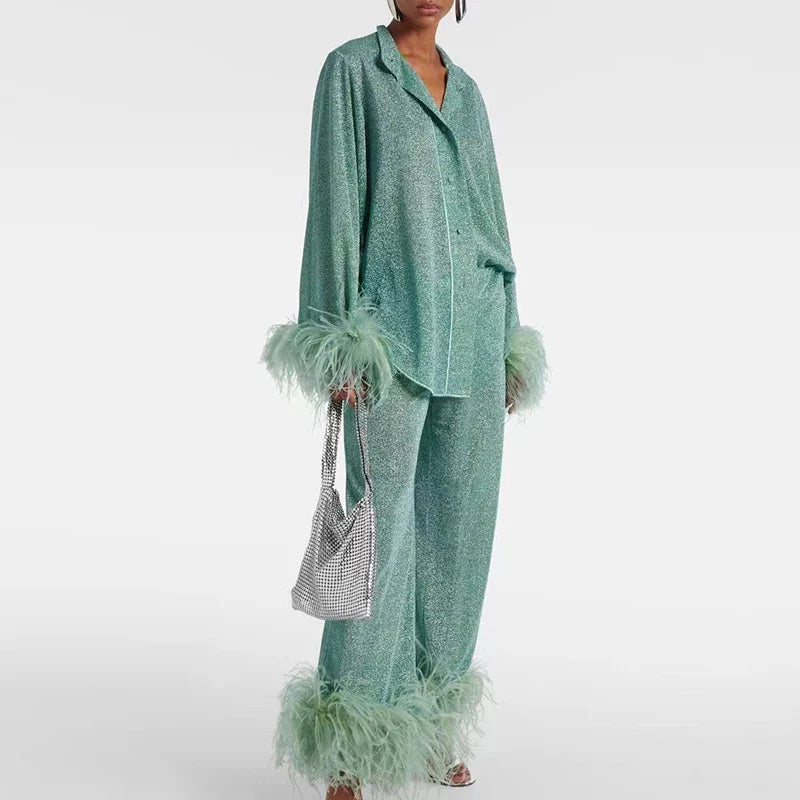 Luxuria – Luxe Glitter Feather Set