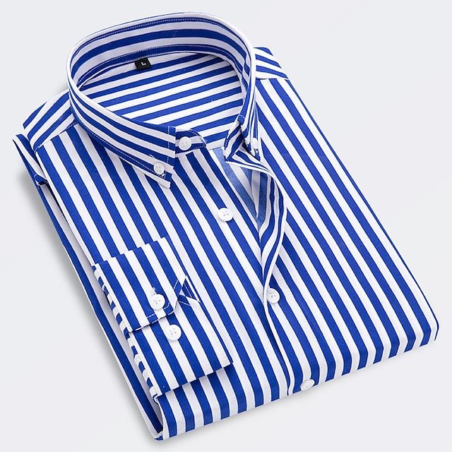 DUVAL PARIS™ | CHEMISE RAYÉE POUR HOMME