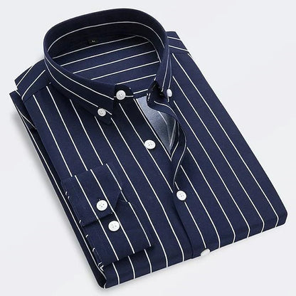 DUVAL PARIS™ | CHEMISE RAYÉE POUR HOMME